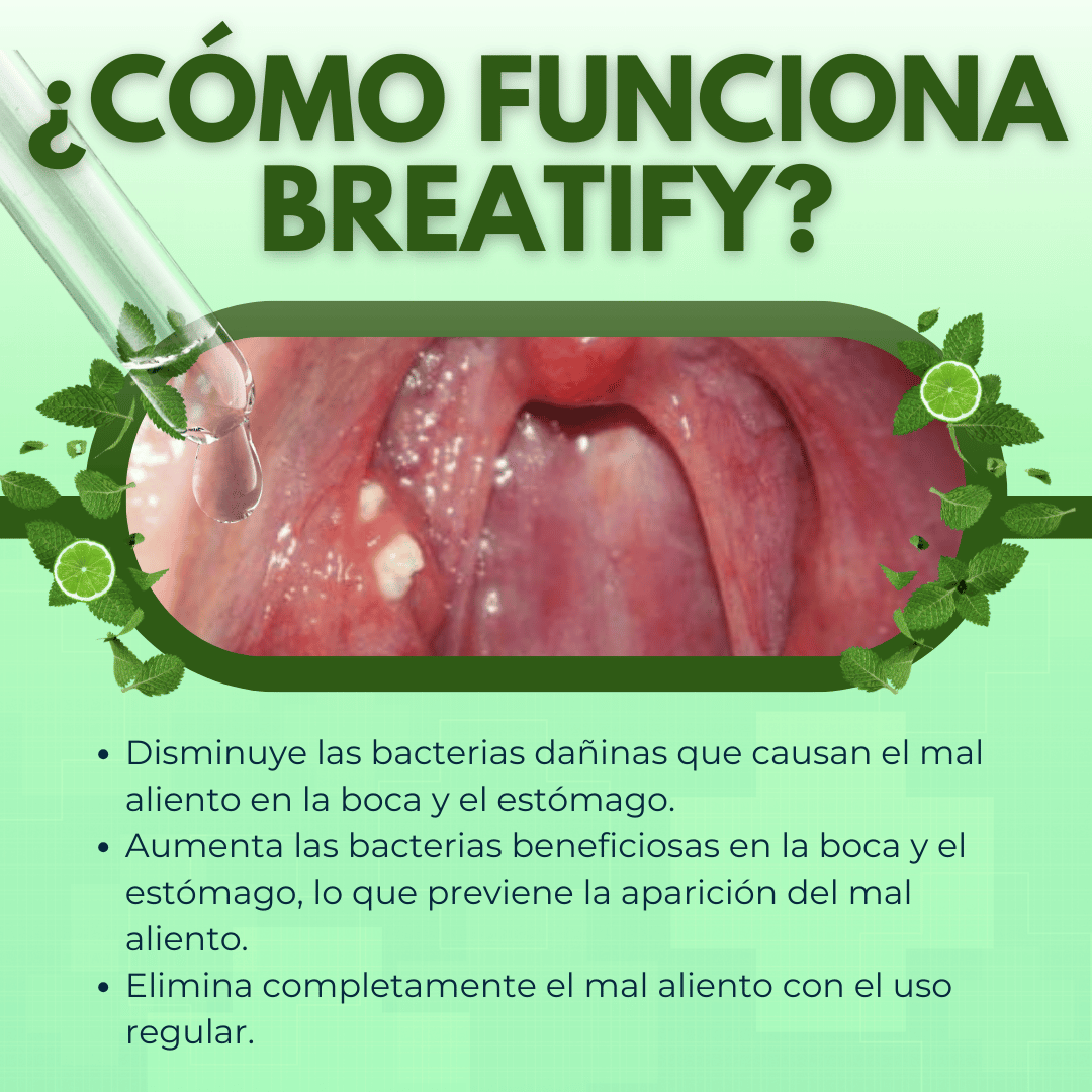 SonriFresh™ (Breatify) - Gotas contra el mal aliento
