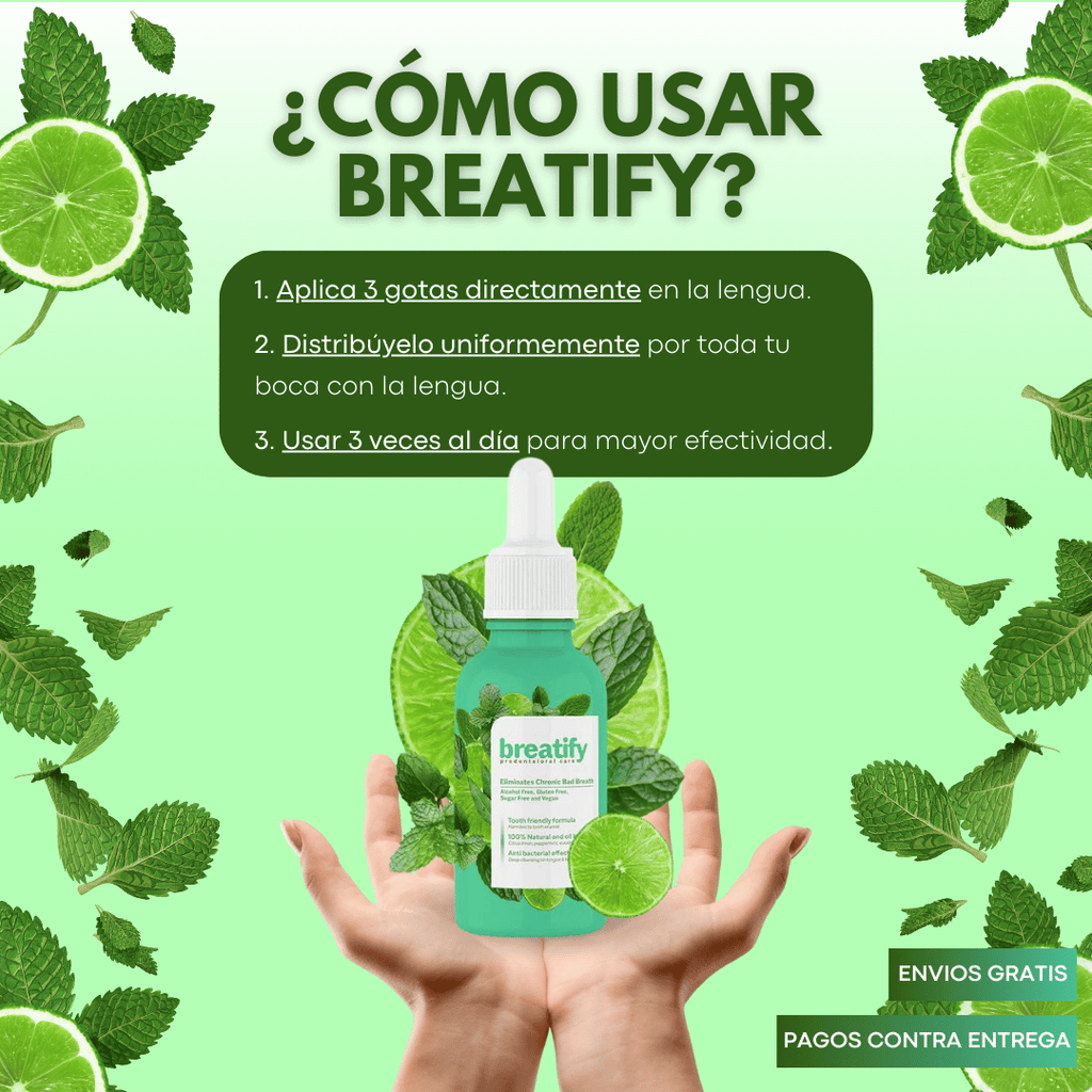 SonriFresh™ (Breatify) - Gotas contra el mal aliento